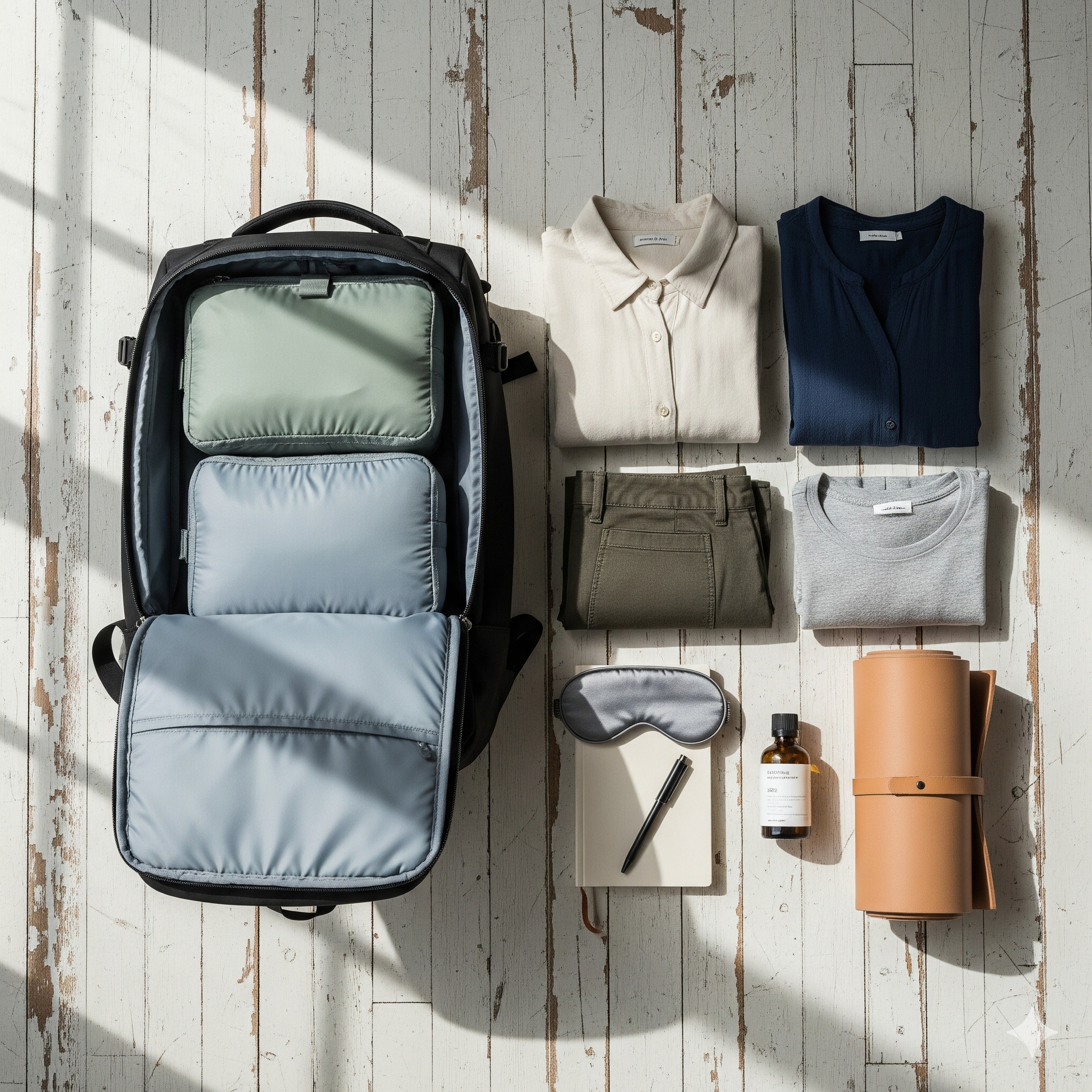 Pack Light, Travel Free: The Solo Wellness Traveler's Guide to Mindful Packing